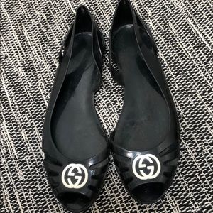 Gucci jelly flat